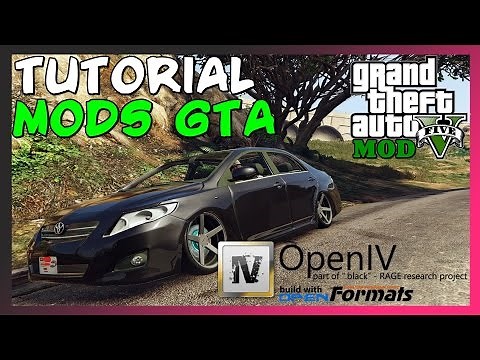 HOW TO INSTALL MODS IN GTA V (GTA 5 PC HOW TO INSTALL CARS AND MOTORCYCLES)
