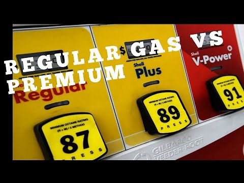 SHELL REGULAR GAS VS V- POWER PREMIUM
