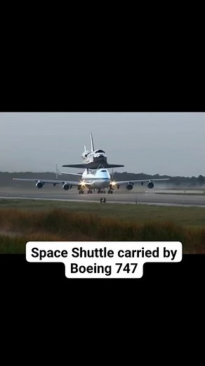 #Space #Shuttle carried by #Boeing 747. #NASA | Wot