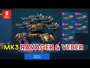 Raveger & Veber Build - War Robots Gameplay