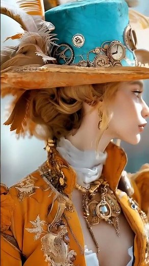 Steampunk Elegance: A Timeless Fashion Statement #fashion #steampunk #vintagechic