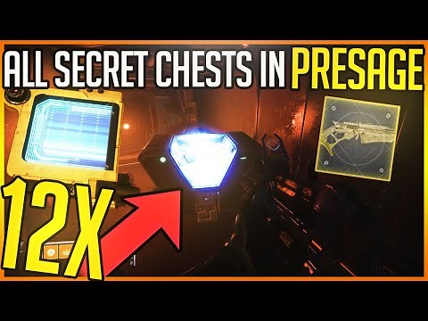How To Get ALL 12 Secret LOOT Chests in Presage! (Tucked Away Triumph Guide #1-12) | Destiny 2