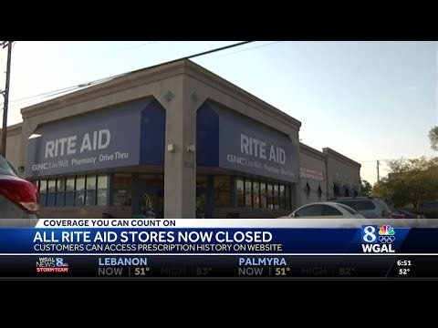 Rite Aid officially closes all stores after bankruptcy filing