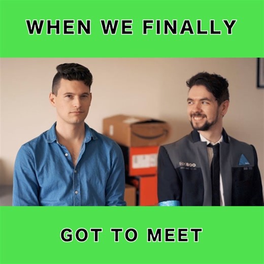 I met Connor, The Android Sent By Cyberlife In Real Life! | Jacksepticeye