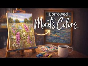 👉 Use Monet’s Colors in Your Own Painting—Here’s How!! - 🎨 Soft Pastel Tutorial