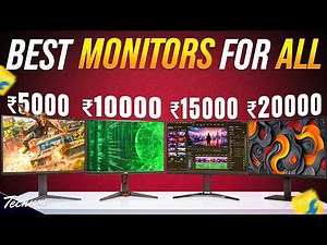 Best Monitors under 5000, 10000, 15000, 20000🤯Best Monitors for 2026