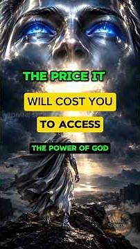 What It Will COST You To Access The POWER of GOD.
