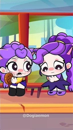 Rumi Kitten and Lily Love Braids Cat’s friendship began with a cake #poppyplaytime #kpopdemonhunters