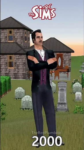 Evolution of Mortimer Goth in The Sims #sims4 #sims3 #sims2 #sims