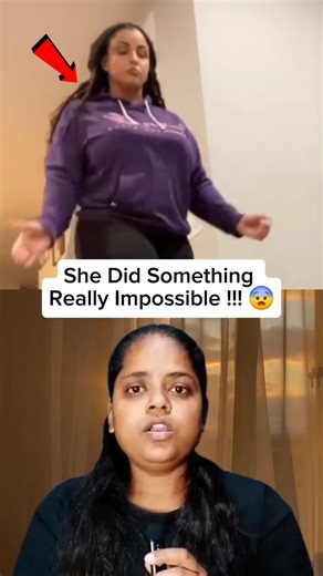 How Did She Do That !!! 😨 #shorts