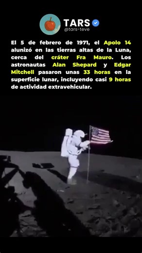 Hoy hace 55 años (Apolo 14)