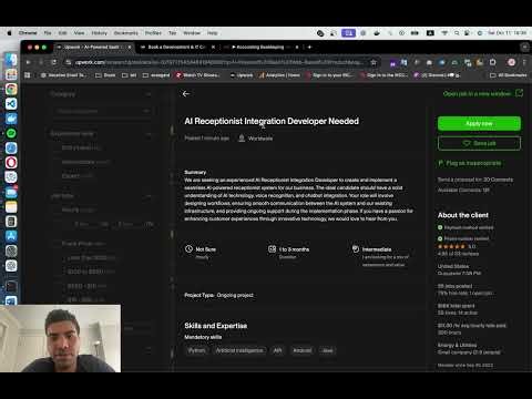AI Receptionist Integration Developer Needed