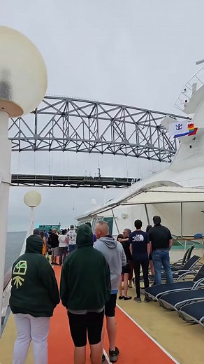 3.1K views · 16 reactions | Royal Caribbean leaves Baltimore under the Francis Scott key bridge #keybridge #baltimore #maryland | HonorWalk | Facebook