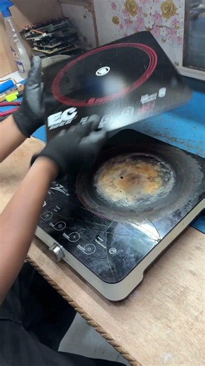 Raj Induction: Replacing the Induction Glass #electrical #electronics #repair