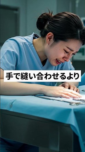 端と端をそのまま繋ぐんじゃダメなの…？機能的端々吻合を解説！#腸切除 #外科 #手術 #手術室看護師 #消化器 #看護師