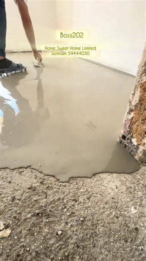 Boss202 Self Leveling Ciment. A Quality Product By Home Sweet Home Limited Mauritius. Call now 5944 4030 - 59444432 #homesweethomeltd #boss202 #Selflevelingscreed #mauritius @homesweethomeltd | Home Sweet Home LTD