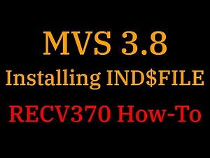[014] MVS 3.8: Installing IND$FILE with RECV370