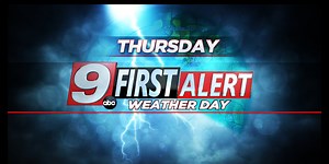 First Alert Weather Day issued for Deep East Texas on Thursday