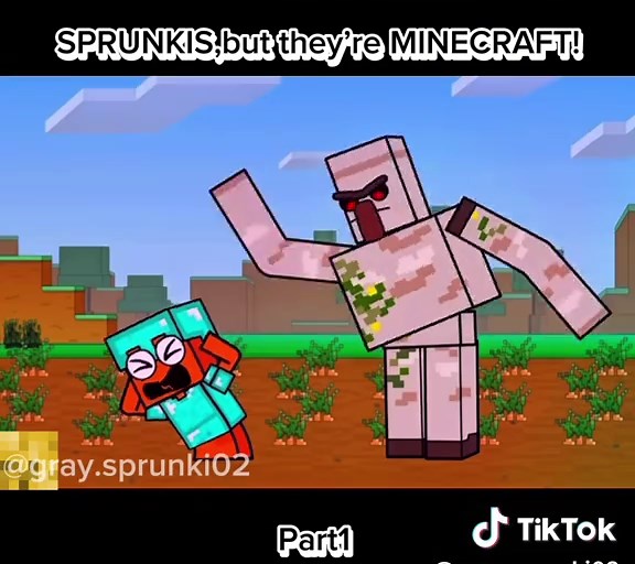 Incredibox Sprunki Animation: A Minecraft Adventure