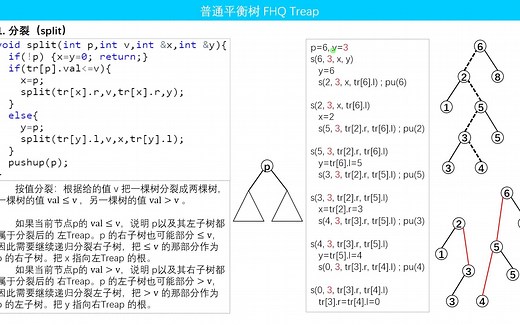 C05【模板】FHQ Treap P3369 普通平衡树