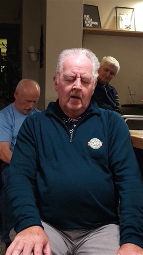 615 The great singing of Michael O Brien. He was at the Ennis singing session in The Copper Jug. It's on the second Friday of every month this was Friday 12th September. | Singing Session Videos