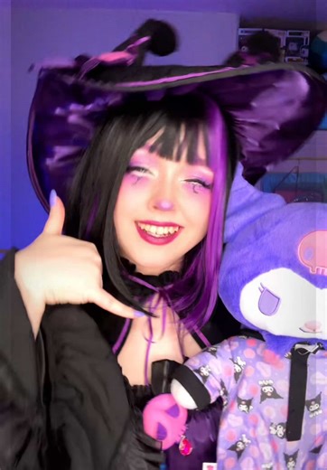 Becoming the icon herself kuromi ! #kuromi #cosplay #cosplayer #fyp