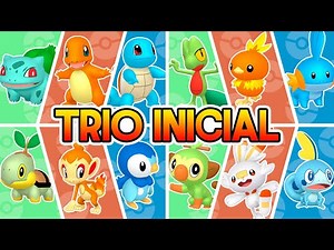 QUAL É O TRIO DE POKÉMON INICIAIS MAIS LEGAL??