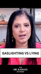 Do you know the difference between gaslighting and lying? It may not be what you think… I get into it all on The Dr. Ramani Network. Link in bio | Dr. Ramani