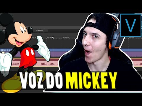 How to do MICKEY'S VOICE in Sony Vegas