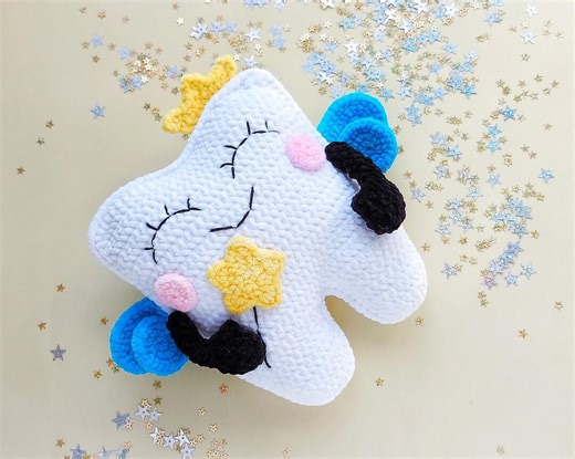 Tooth Fairy Pillow Crochet Pattern. - Etsy