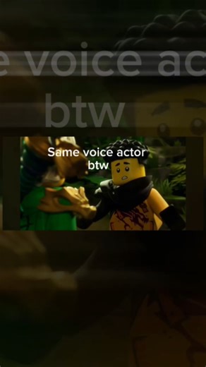 same voice actor ⚠️maybe spoiler warning for both shows?