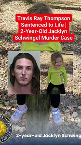Travis Ray Thompson Sentenced to Life | 2-Year-Old Jacklyn Schwingel Murder Case #TravisRayThompson #JacklynSchwingel #TrueCrime #LifeSentence #ChildMurderCase #JusticeForJacklyn #TrueCrimeShort #CrimeNews #BreakingNews #CourtSentencing | Crime-chronicles
