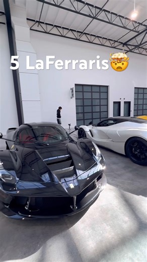 5 LaFerraris at an EXCLUSIVE Ferrari Show 😳🔥 #supercar #automobile #cars #supercarlifestyle