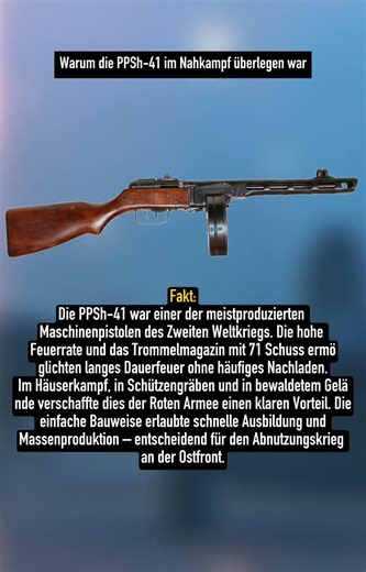 Warum die PPSh-41 im Nahkampf überlegen war | WW2 Fakt