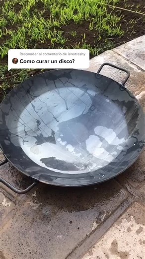 Tutorial: Cómo curar un disco para cocinar y limpiarlo correctamente