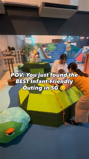 K&J Fam ❤️ on Instagram: "Baby’s first indoor playground at 8months and it was a HIT 🎉 So much curiosity, movement and pure joy - we finally found the perfect place for her to crawl, climb and release her energy (she LOVED it 😮‍💨❤️). And honestly, it is so affordable and so much more worth it than other indoor playgrounds that aren’t really suited for infants. This one truly felt like it was designed for little ones in mind 🥹🙏🏻 📍 Lost Islands @ The Artground (Goodman Arts Centre) 🗓️ 19 A
