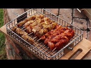 LK's Compact Charcoal Rotisserie