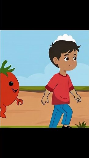 Aha Tamatar Bade Mazedar 🍅 | Funny Kids Song | Nuesery Rhymes for Children #cartoon