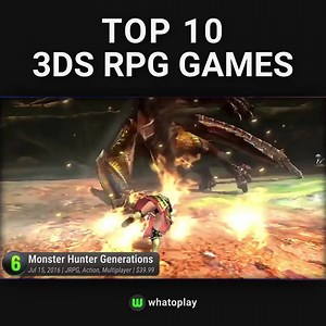 8K views · 29 reactions | Play your part in the 3DS TOP RPGs. Watch the full top 25 video here: https://www.youtube.com/watch?v=XRxj1RiOY5g | Whatoplay - OLD PAGE | Facebook