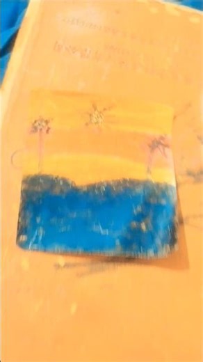 mini sunset drawing #trendingshorts