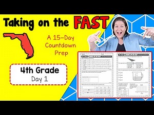 4th Grade | 15-Day FAST Math Countdown Series | Day 1
