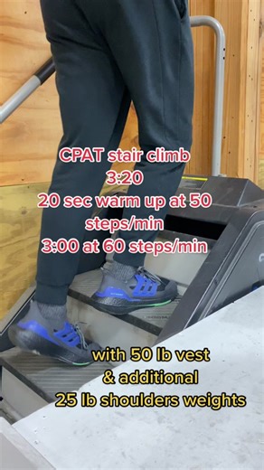CPAT Stair Climb Training Tips