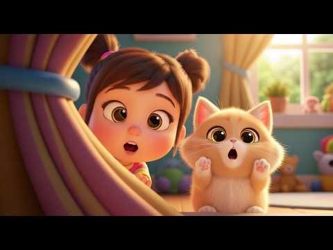 Peekaboo Challenge with Mia’s Kitten 🐱🙈 | Funny & Big Surprise for Kids