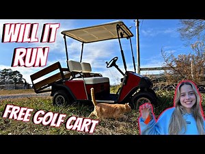 Unwanted Old Golf Cart, Can We Make It Fast?