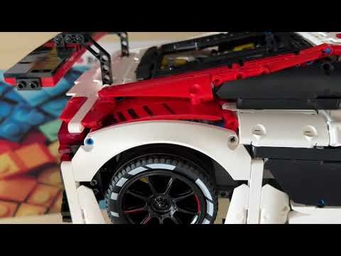 Rastar Audi R8 LMS GT3 Lego Technic style 1:8 scale Is it a better build ?