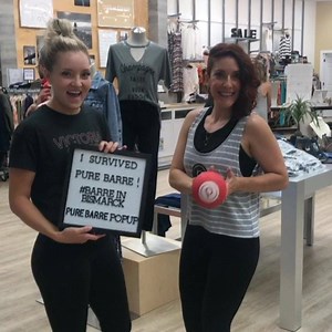 14 reactions | Kirkwood Mall x Pure Barre Bismarck = . Come sweat...