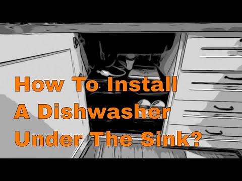 How to Install a Dishwasher Under Sink? Small Kitchen, Tight Space (MDWB1BL/MDWB1W/MDWB1SS)