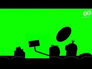 minions Are Watching green screen