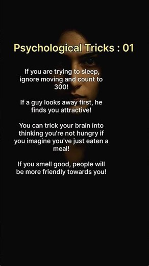 Top Psychological Tricks for Mind Control, Attraction & Brain Hacks