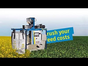 Energrow Expeller Press - Pressing Soybeans Into Fresh Soymeal and Oil